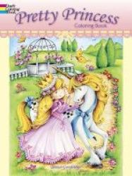 Pretty Princess Coloring Book Paperback