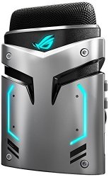 Asus Rog Strix Magnus USB 3.0 Portable Gaming Condenser Microphone With Cardioid stereo enc And Aura Sync - 889349592625 Renewed