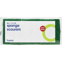 Payless Sponge Scourers 3 Pack