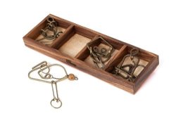 Enigma Collection: Metal Brain Teasers Gift Set I 1-1-1