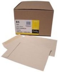 B5 Brown Gummed Envelopes Box Of 500