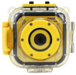 Volkano VK-10012-YL Kids Funtime Series Waterproof Action Camera - Yellow
