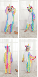 Unicorn Onesie Costume-- For Kids