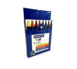 Staedtler Noris Wax Crayons Jumbo 8'S