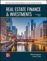 Ise Real Estate Finance & Investments Paperback 17TH Edition
