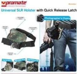 Promate Bolster Universal Slr Holster With Quick Release Latch - Camouflage Retail Box 1 Year Warranty