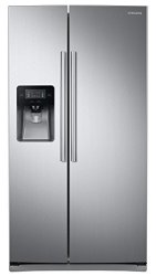 Samsung RS25J500DSR 36 Freestanding Side By Side Refrigerator With 24.52 Cu. Ft. Capacity