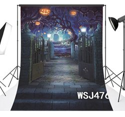 Lb 5x7ft Halloween Vinyl Photography Backdrop Customized Photo Background Studio Prop Wsj476