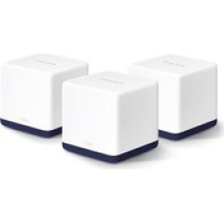 Halo H50G AC1900 Whole Home Mesh Wifi System White 3 Pack