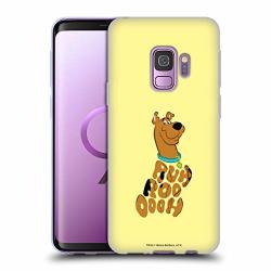 Official Scooby-doo Ruh-roo Oooh 50TH Anniversary Soft Gel Case Compatible For Samsung Galaxy S9