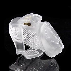 YiFeng Cock Cage Locked Chastity Device Male Briefs Sex Toy For Men With Discreet Packing Clear Short