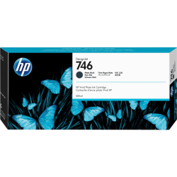 HP 746 300ML Original Matte Black Ink Cartridge Designjet Z6 Z9