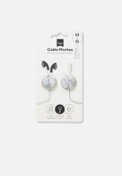 Typo Cable Pinch Pack - Marble
