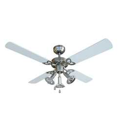 Premier Ceiling Fan & Light - 4 Blades - White