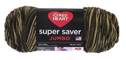 Red Heart Super Saver Jumbo Yarn Camouflage