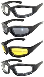 Owl - Riding Glasses - Clear Yellow Smoke 4 Pack