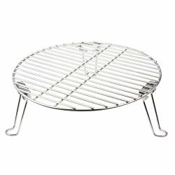 Mydracas Grill Expander Rack Stack Rack Expansion Grilling Rack Stainless Steel Fit Large & XL Big Green Egg Weber Kettle 22 Inches Charcoal Grill