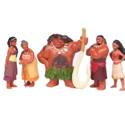 Moana Cake Toppers Moana Figurines 5 - In Stock - Moana Party Supplies