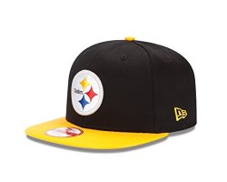 NFL Pittsburgh Steelers Baycik Snap 9fifty Snapback Cap Small medium Black