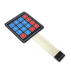 Membrane Keypad Matrix 4x4 16 Buttons