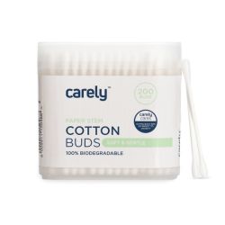 Paper Stem Cotton Buds - 200 Buds 6 Pack