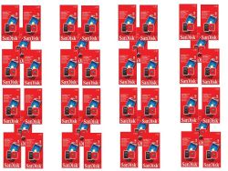 SanDisk 16GB Class 4 Microsdhc Memory Card Pack Of 40