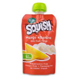 Fruit Puree Pouch 110ML - Mango & Banana