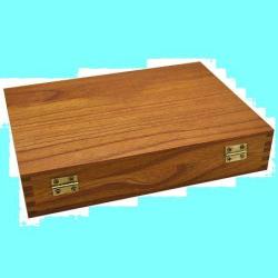 Wooden Box With Hinged Lid Size 24