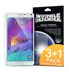 Samsung Galaxy Note 4 Screen Protector HD 3+1 Pack Invisible Defender