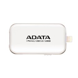 Adata I-memory Flash Drive Aue710-128g-cwh 128gb White