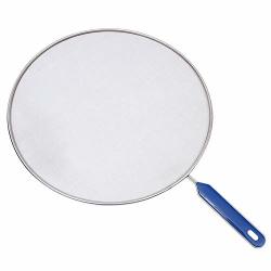 Blueyouth Splatter Screen Stainless Steel Splatter Guard Grease Splatter Screen For Frying Pan Cooking Protects Skin From Burns Iron Skillet Lid Keeps Kitchen Clean