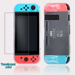 Cover Case For Nintendo Switch Nintendo Switch Cover Case Nintendo Switch Case With Nintendo Switch Screen Protector Tpu Soft Protective Case Tempered Glass Nintendo