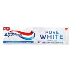 Aquafresh Pure White Toothpaste 75ML - Tingling Mint