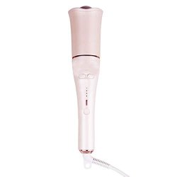 Fullyday 4-GEAR Ceramic Curler Automatic Heater With Rose Style Design Perfect Temperature Adjustment Auto Curling Wand For Natural Waves & Large CURLS-110-240V