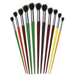 Artist Brushes Small Horse Hair Size 1-12 Set - Paint Brushes