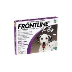 Frontline Plus Tick & Flea Dog - Large 20 - 40KG - Box Of 3