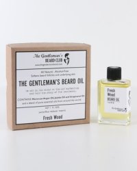 The Gentlemans Beard Club Beard Oil Fresh Wood