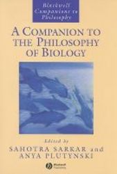 A Companion To The Philosophy Of Biology hardcover