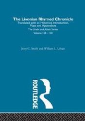 The Livonian Rhymed Chronicle Uralic & Altaic