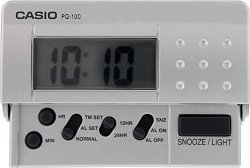 Casio PQ-10D-8 Digital Traveller Alarm Clock