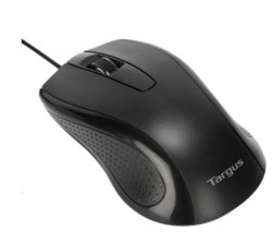 Targus Antimicrobial Usb-a Wired Mouse - Black