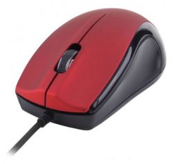 Astrum MU110 Wired Optical Mouse USB Black + Red