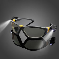 ZANLURE LG-01 LED Glasses Lighting Reading Eyewear Night Riding Glasses Super B