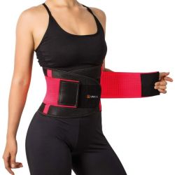 Instant Slim Body Shaper & Waist Trainer Belt - Red