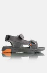 Tomtom Boys Velcro Sandals - Grey-orange - Grey-orange UK 11