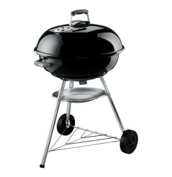 Weber - Compact 57CM Charcoal Kettle Grill With Free - 4KG Briquettes