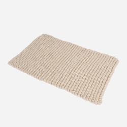 Chunky Knit Rug - Medium - 90 X 60 Cm