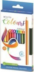 Colours Bulk Colouring Pencils - 12 + 1 Free Hb Pencil 6 Boxes