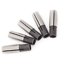 Cnc Engraving Bit Router Adapter Convert 1 4" To 1 8" For Engraving Machine Tool Pack Of 5