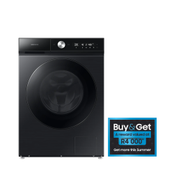 Samsung Bespoke 12KG Washer 8KG Dryer Washing Machine - Black Caviar
